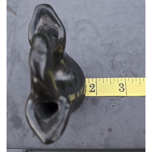 Santa Clara Pottery Matte on Black Wedding Vase P Tafoya 3"h x 3"w Phyllis - Picture 13 of 15